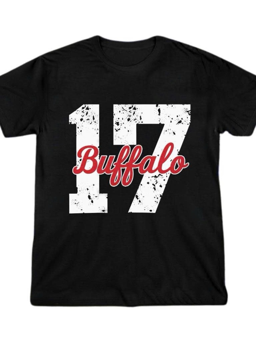 Buffalo Bills Josh Allen Graphic Tee - Black